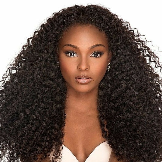 Burmese Curly 13x4 HD Lace Front Wig Human Hair Wig