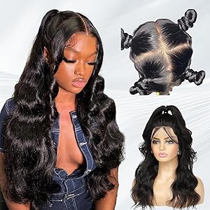12A Glueless Real Full Lace Human Hair Wigs HD Transparent Lace Body Wave 180% Density