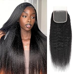 12A Yaki Straight 4x4 HD Lace Closure Human Hair