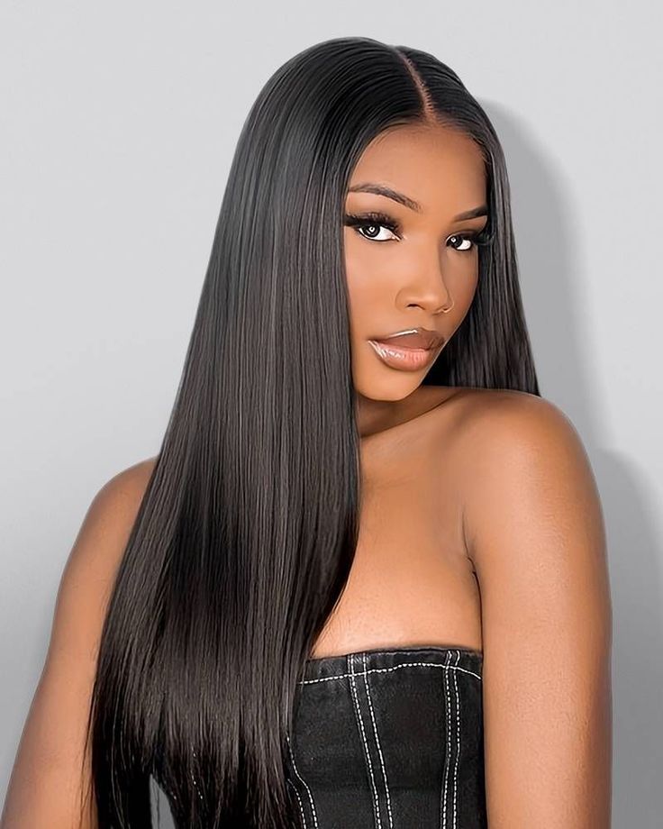 Straight 13x4 HD Lace Front Wig Human Hair